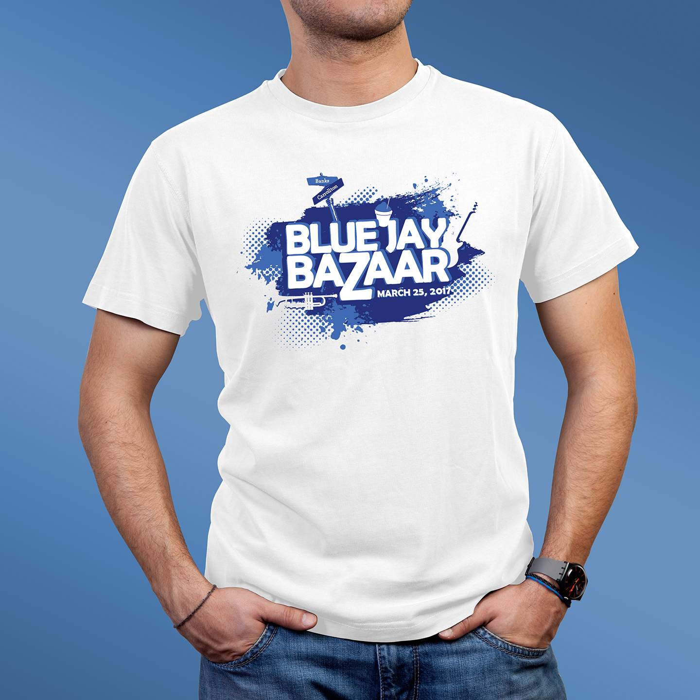 2017 Blue Jay Bazaar T-Shirt 2017 Blue Jay Bazaar T-Shirt