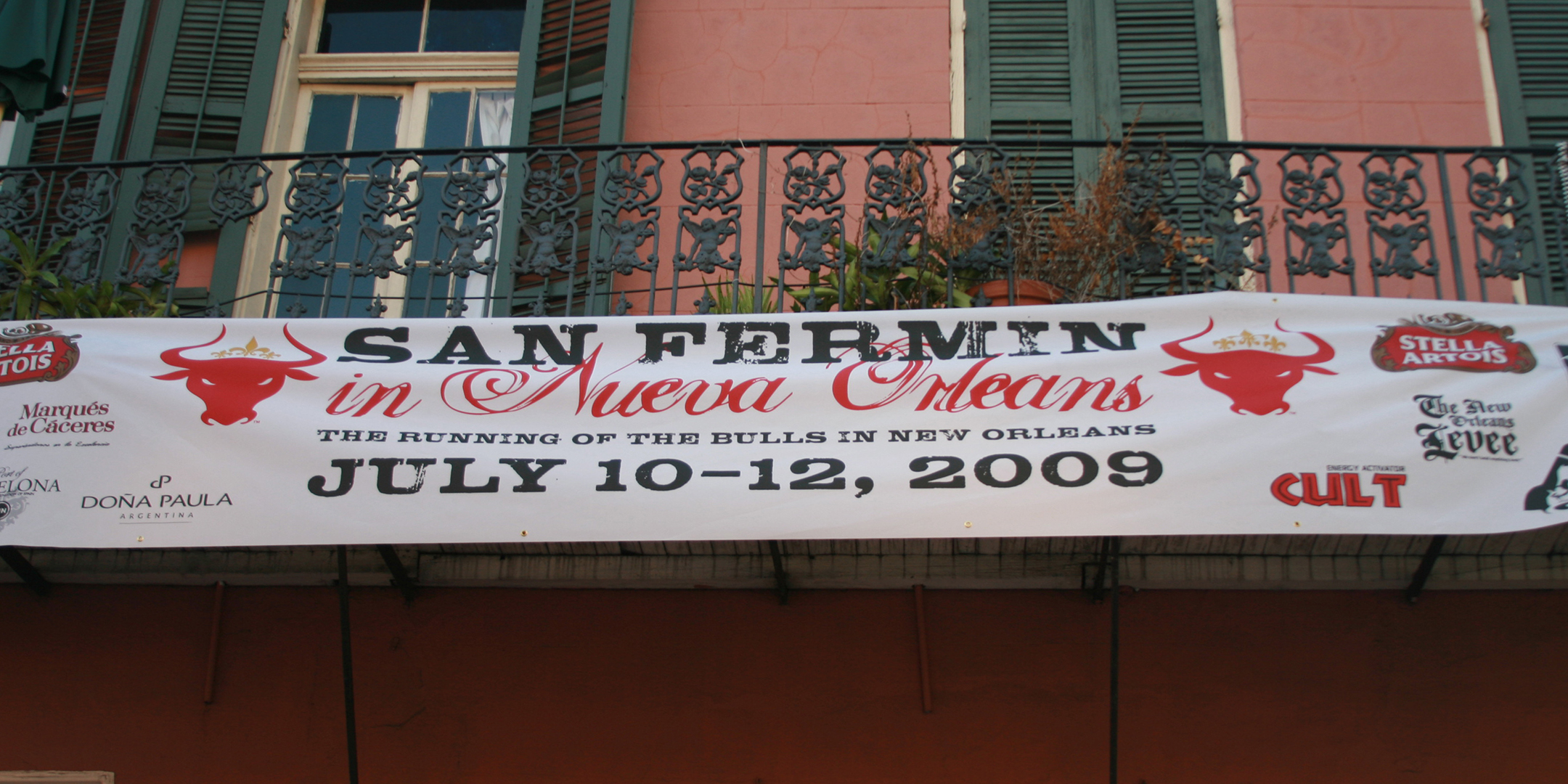 2009 Sponsorship Balcony Banner 2009 Sponsorship Balcony Banner