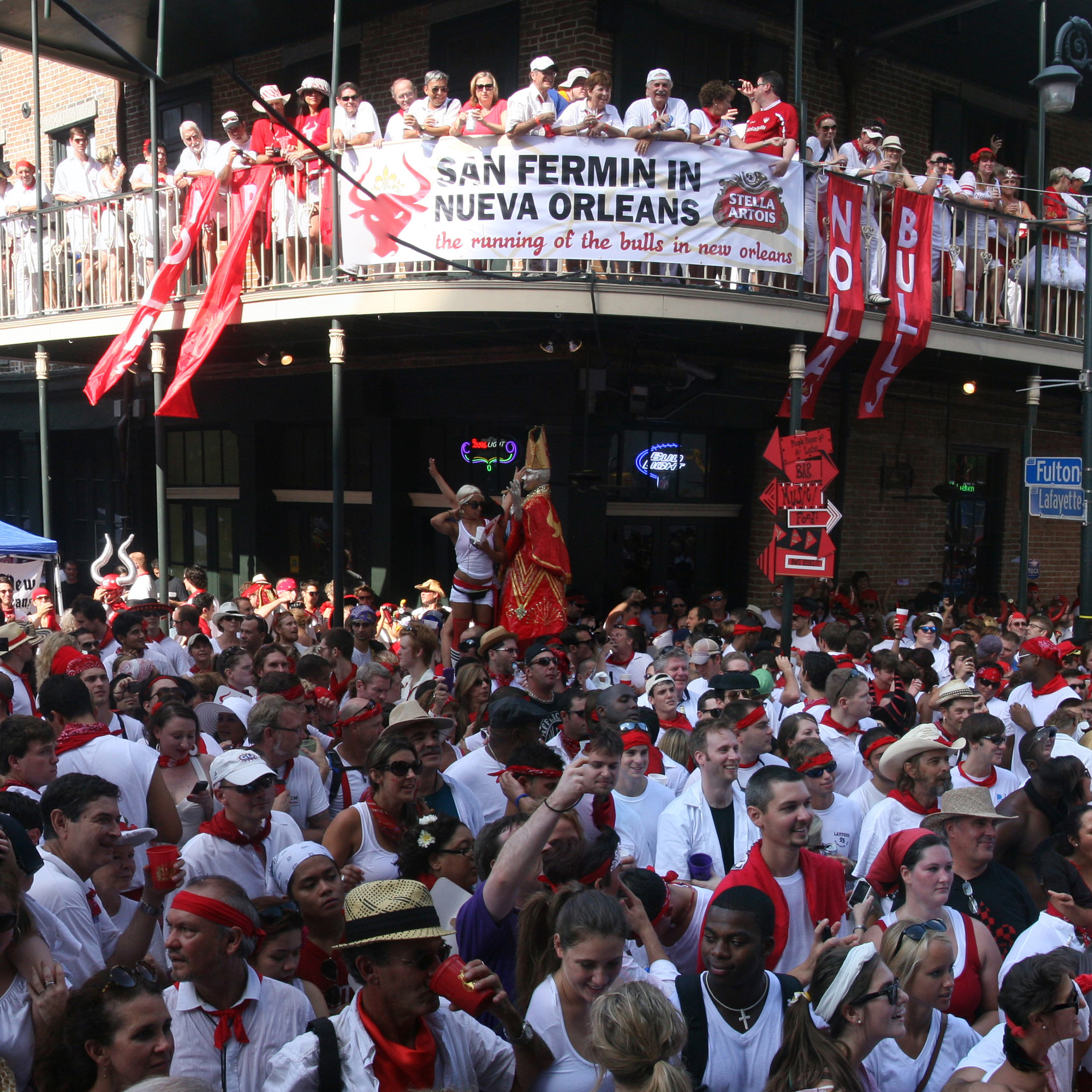 2011 Nola Bulls Balcony Banner 2011 Nola Bulls Balcony Sponsorship Banner