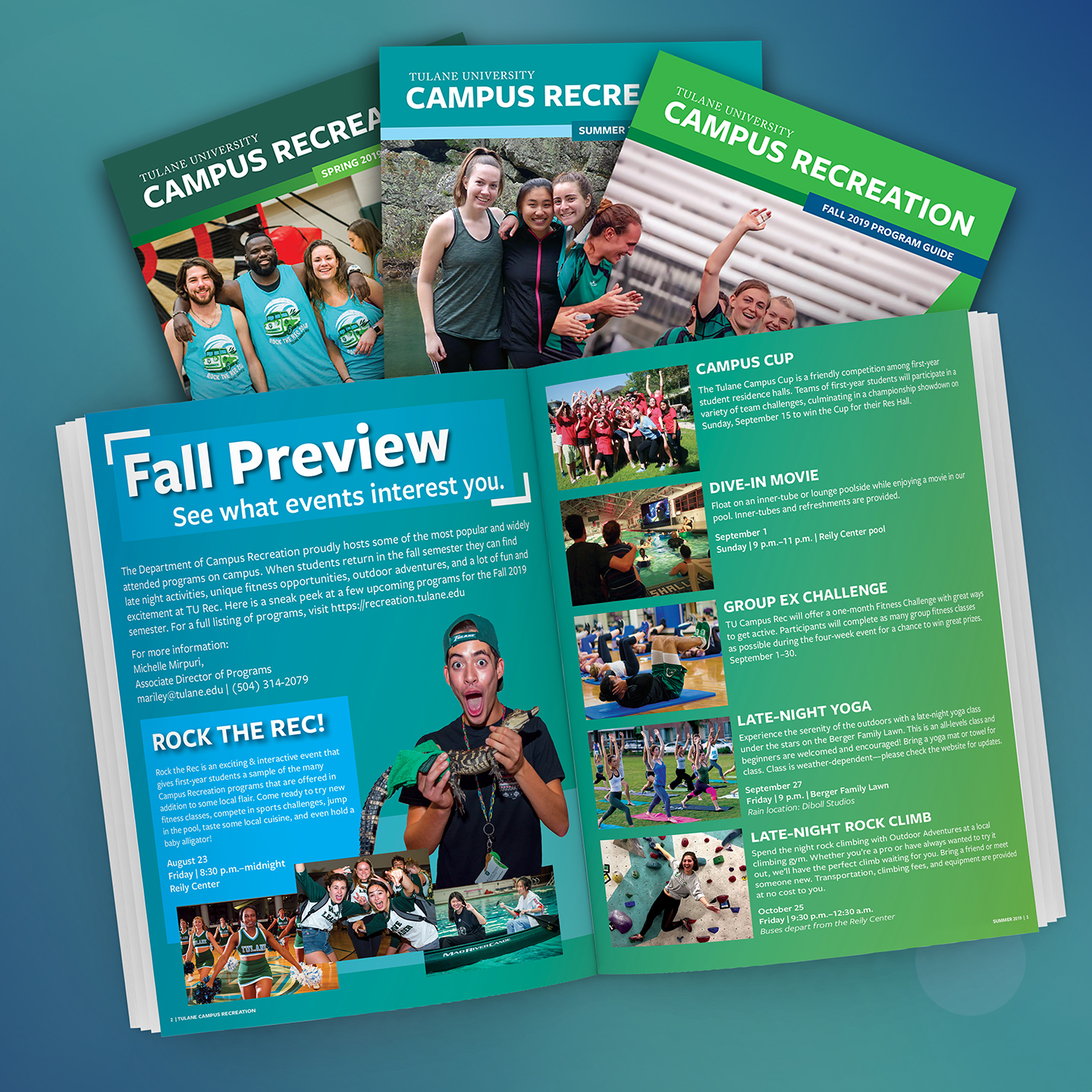 Campus Recreation Brochures Campus Recreation Brochures