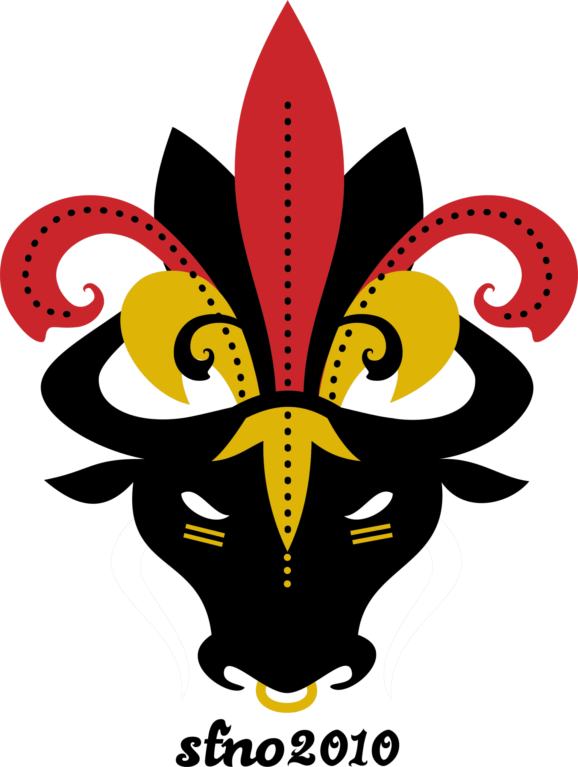 2010 Nola Bulls T-Shirt Logo